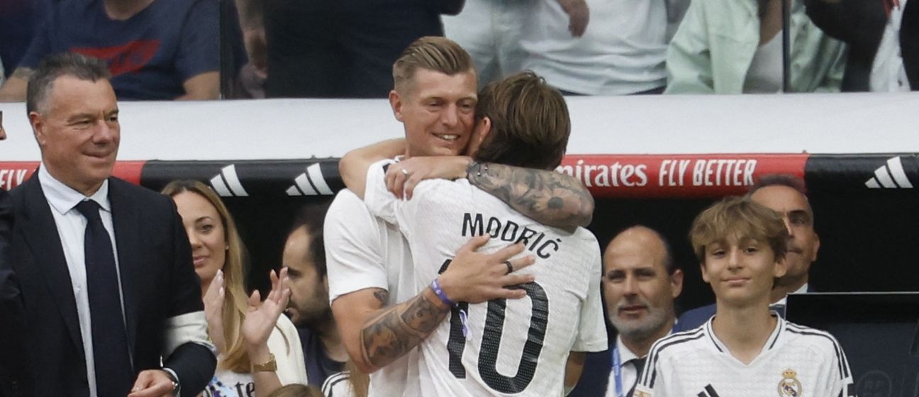 Toni Kroos i Luka Modrić