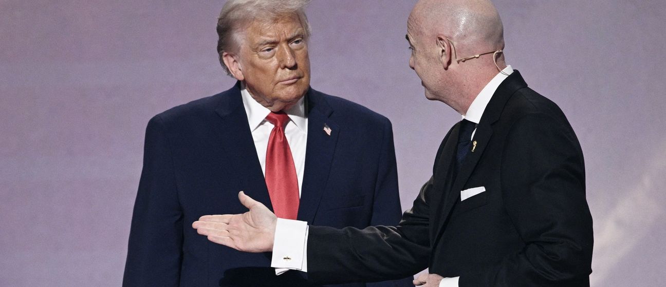 Gianni Infantino i Donald Trump