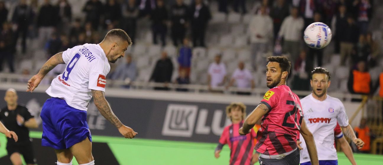 Hajduk - Lokomotiva, gol Trajkovskog