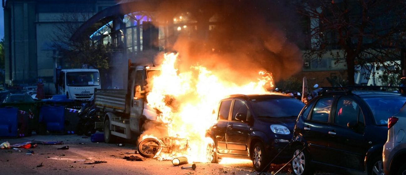 Neredi pred utakmicu Genoa - Inter