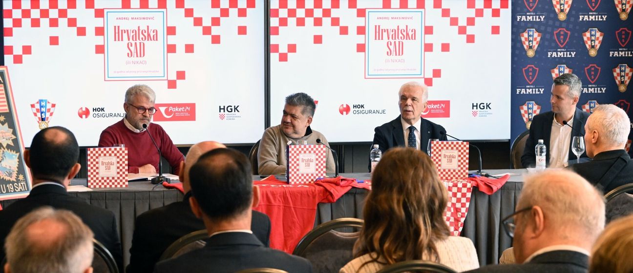 Predstavljena knjiga Hrvatska - SAD (ili nikad)