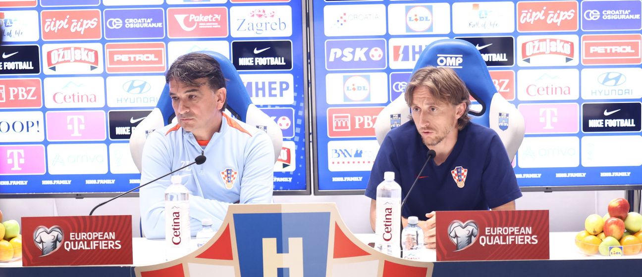 Zlatko Dalić i Luka Modrić