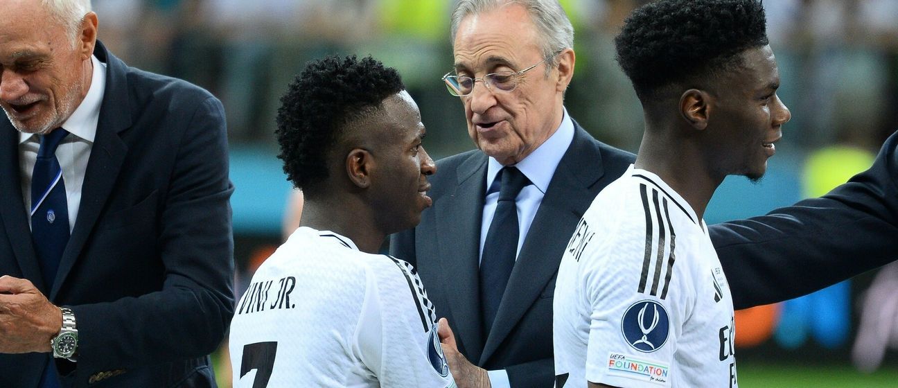 Florentino Perez i Vinicius Jr.