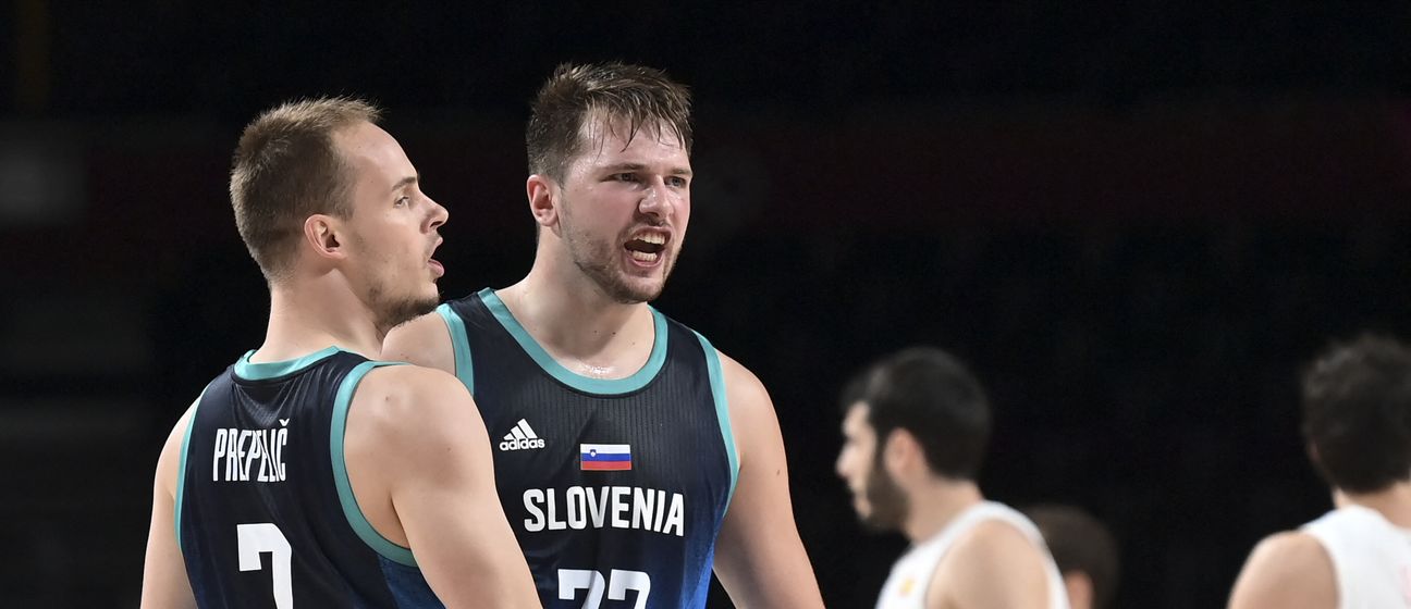 Luka Dončić i Klemen Prepelič