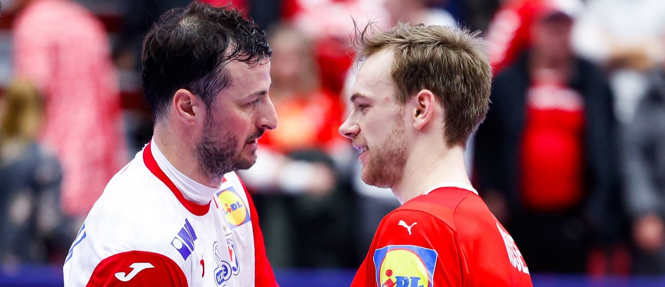 Domagoj Duvnjak i Mathias Gidsel