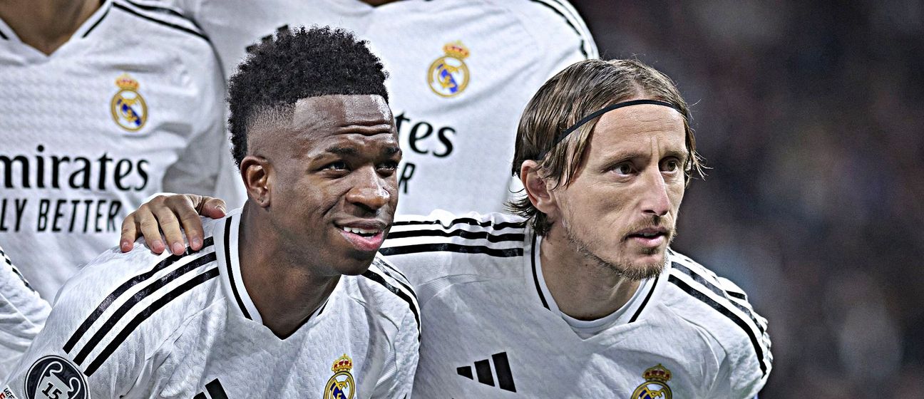 Vinicius i Luka Modrić