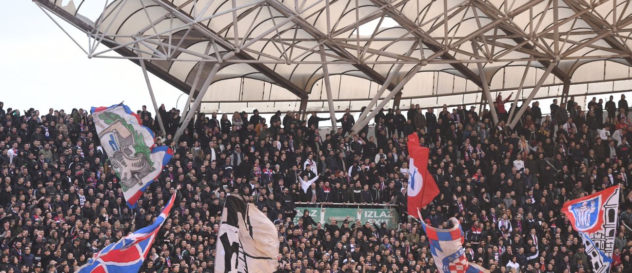 Torcida na utakmici protiv Rijeke