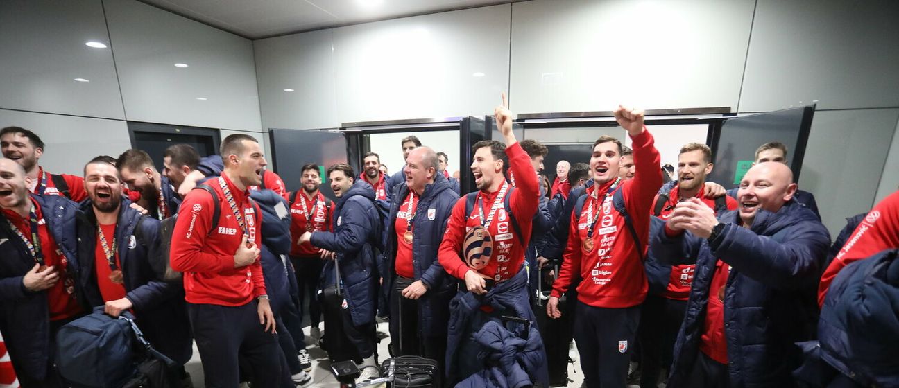 Doček hrvatske rukometne reprezentacije - 26