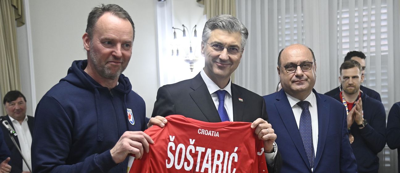 Dagur Sigurdsson i Andrej Plenković