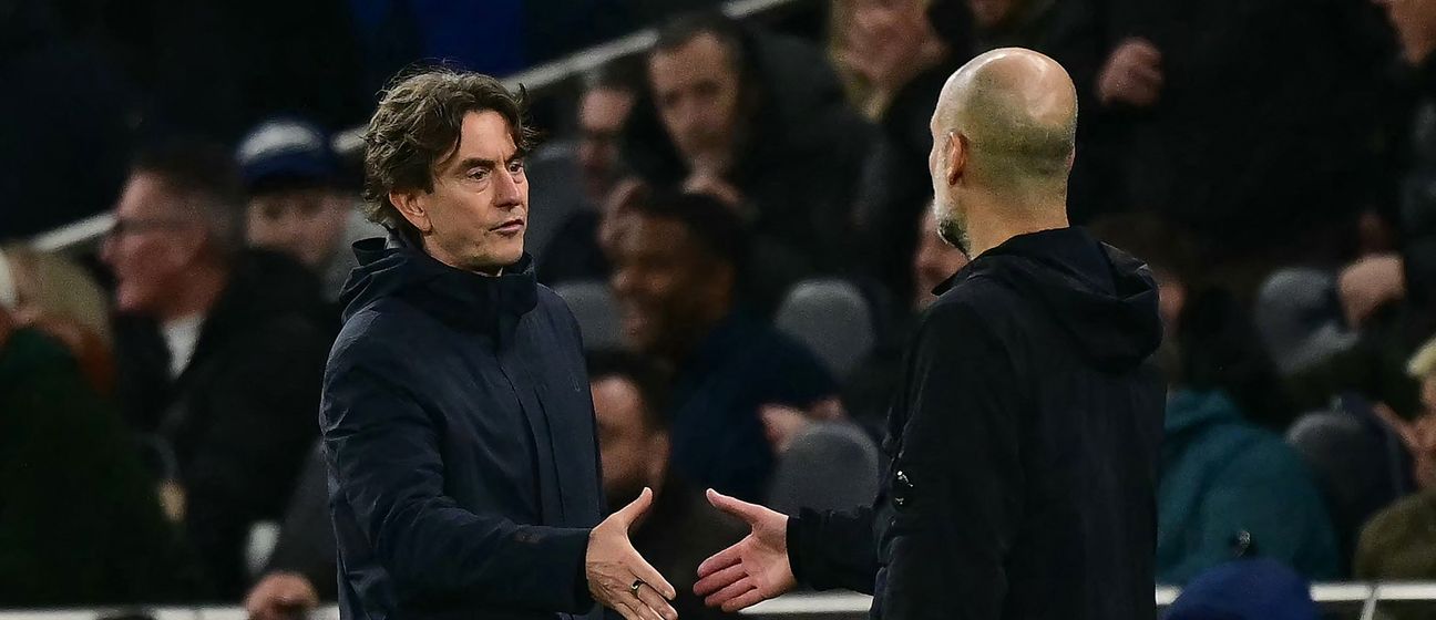 Thomas Frank i Pep Guardiola