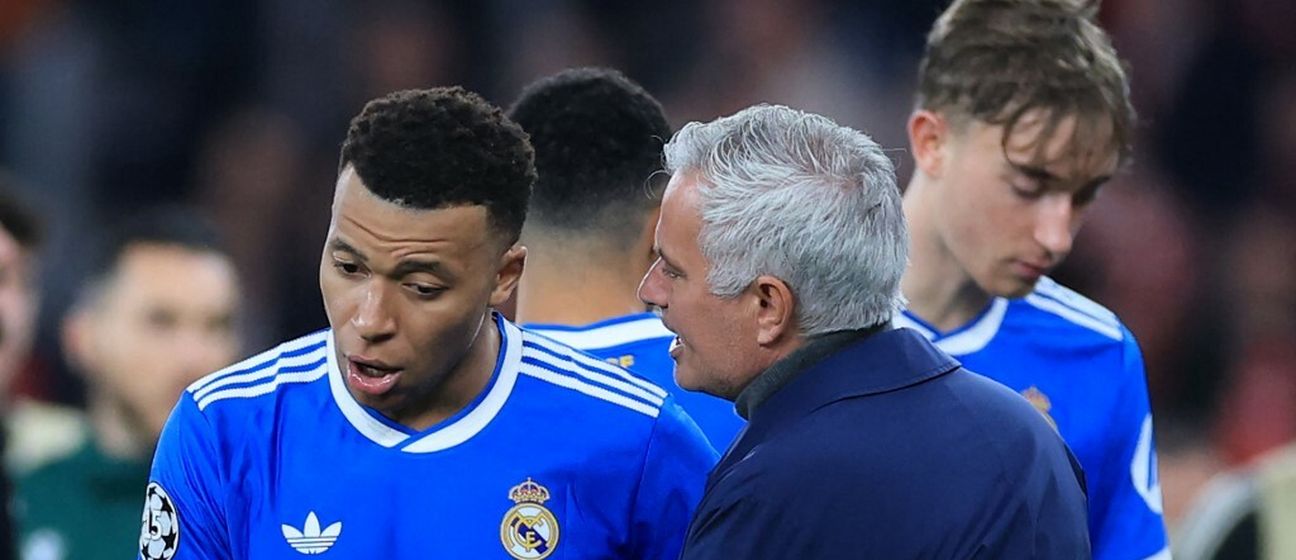 Kylian Mbappe i Jose Mourinho