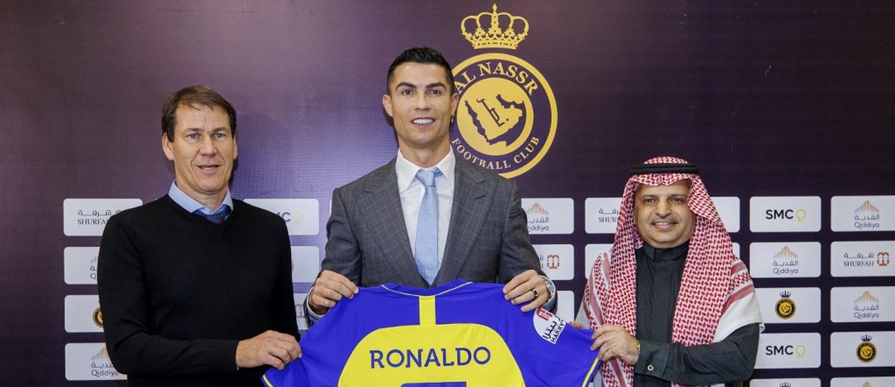 Rudi Garcia i Cristiano Ronaldo