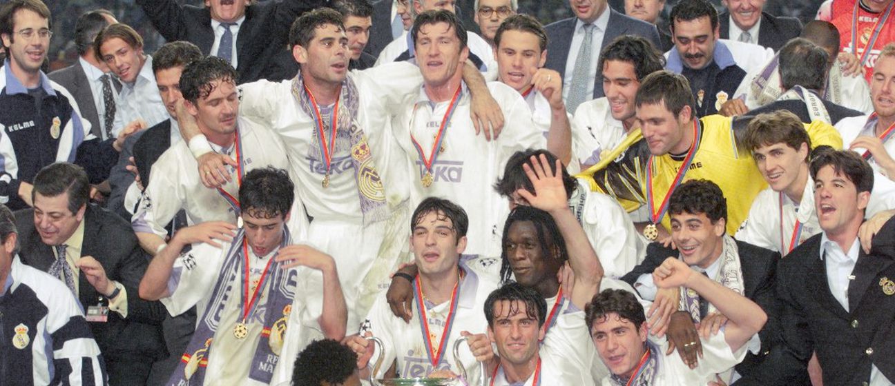 Momčad Real Madrida koja je osvojila Ligu prvaka 1998.