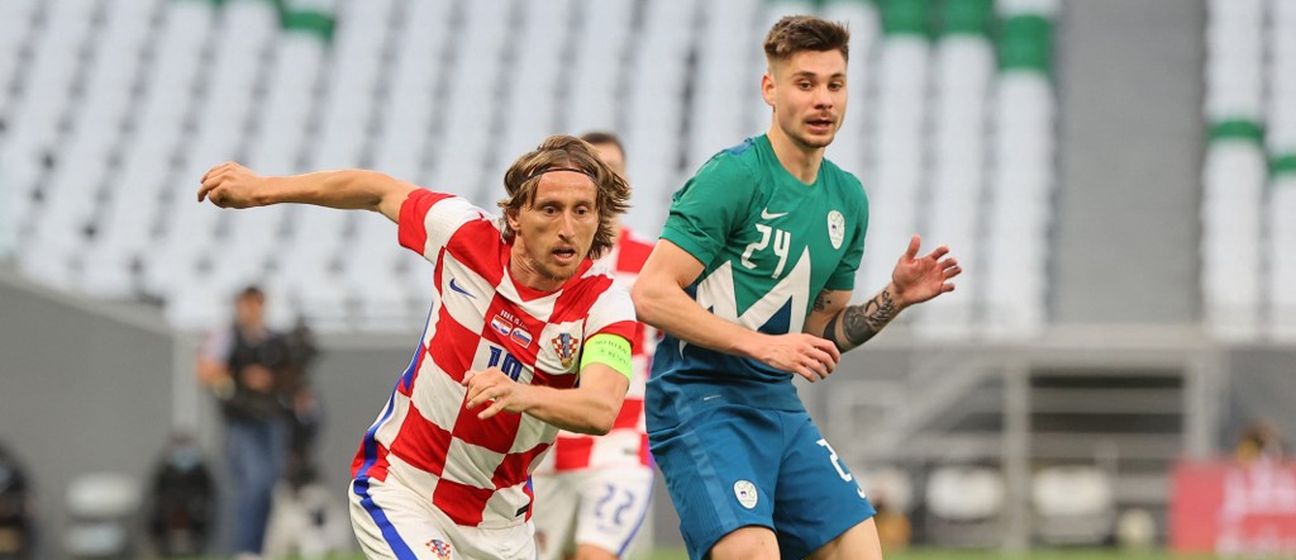 Luka Modrić i Gregor Sikošek