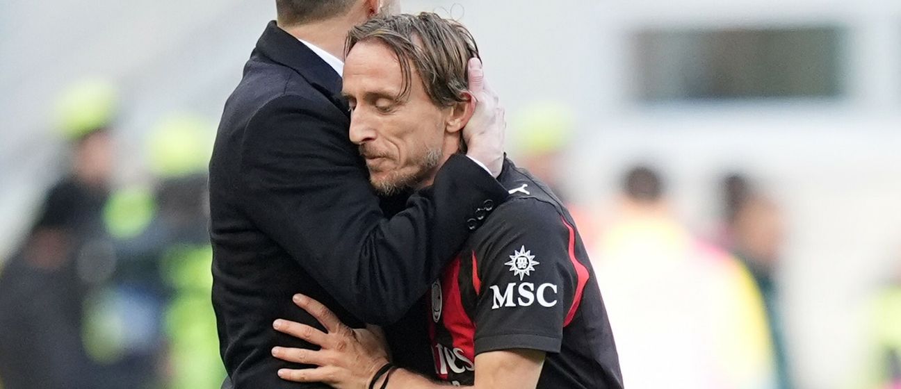 Massimiliano Allegri i Luka Modrić