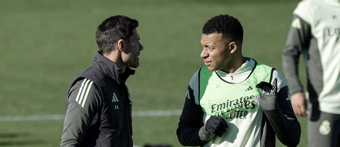 Xabi Alonso i Kylian Mbappe