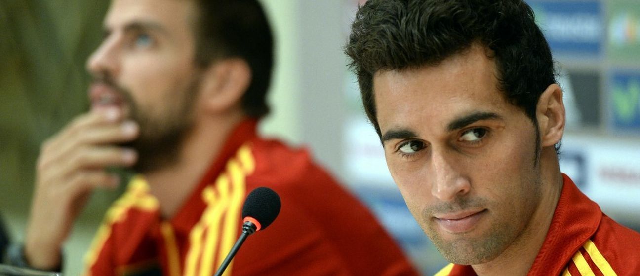 Gerard Pique i Alvaro Arbeloa u dresu španjolske reprezentacije