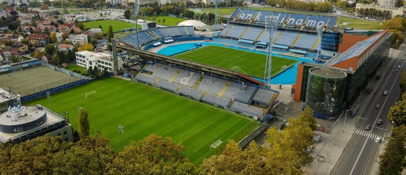 Pogled na Maksimir s istočne strane