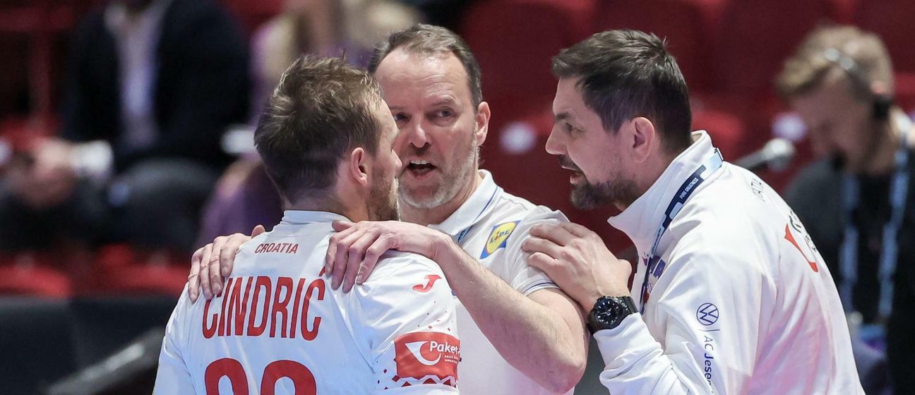 Denis Špoljarić, Dagur Sigurdsson i Luka Cindrić