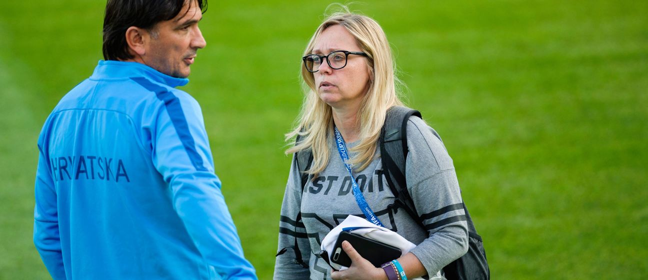 Zlatko Dalić i Iva Olivari