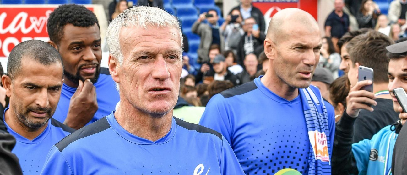 Didier Deschamps i Zinedine Zidane