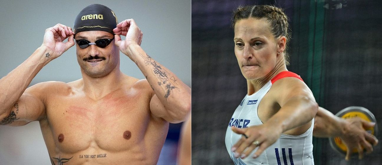 Florent Manaudou i Melina Robert-Michon