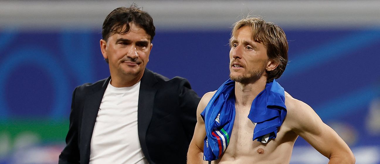 Zlatko Dalić i Luka Modrić