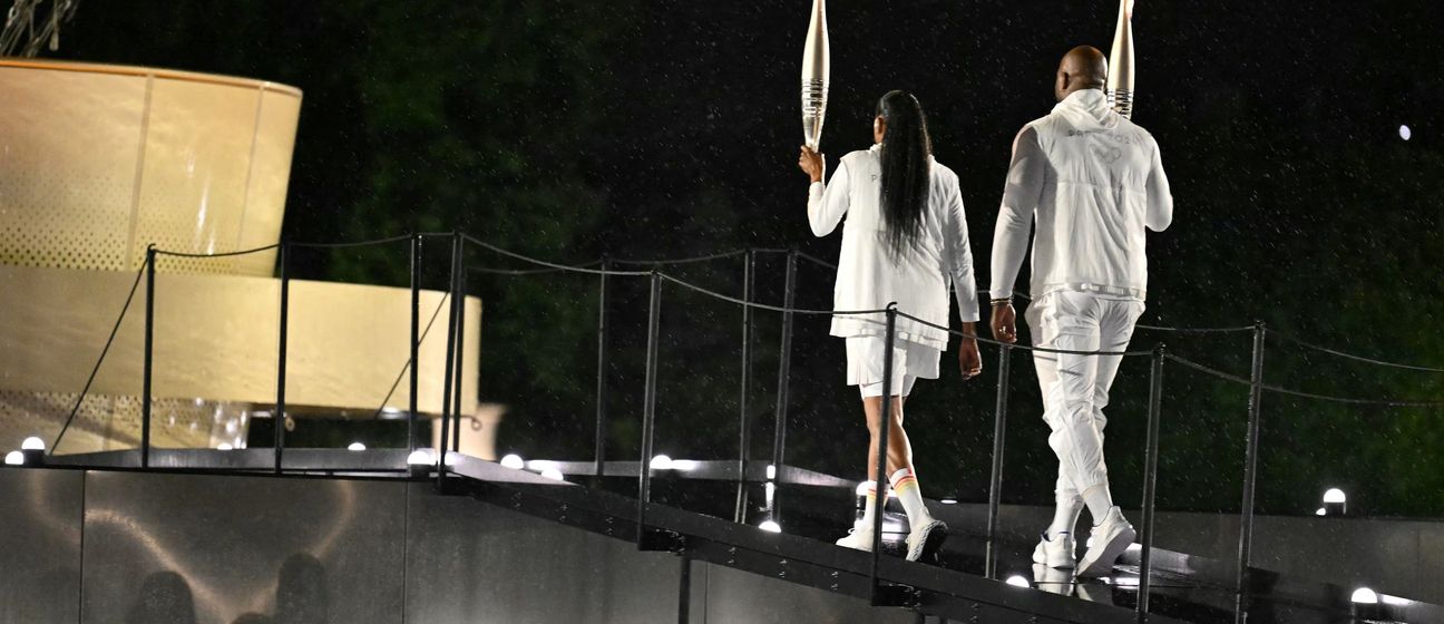 Marie-Jose Perec i Teddy Riner