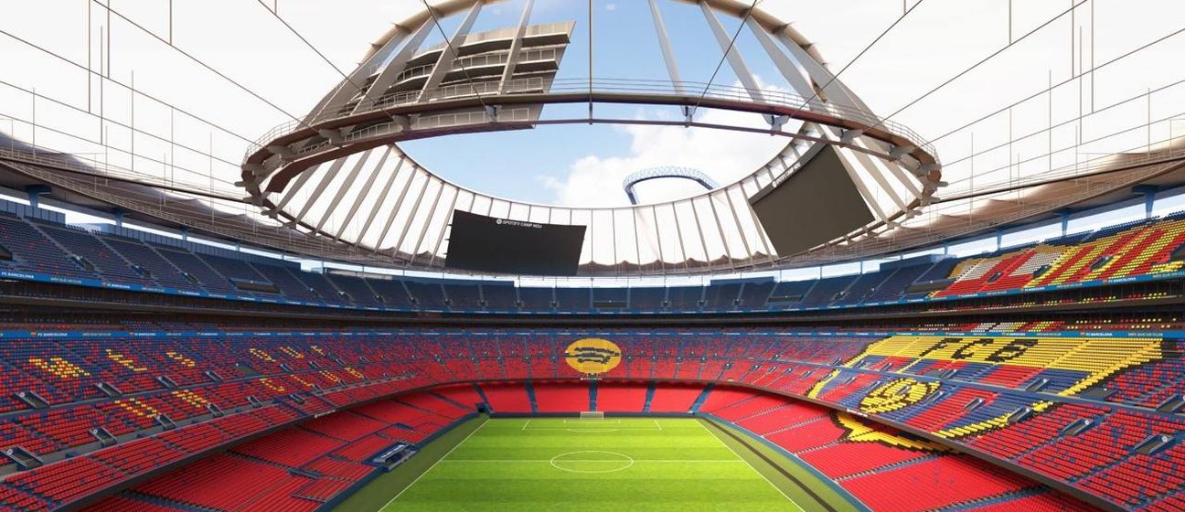 Stadion Barcelone Camp Nou