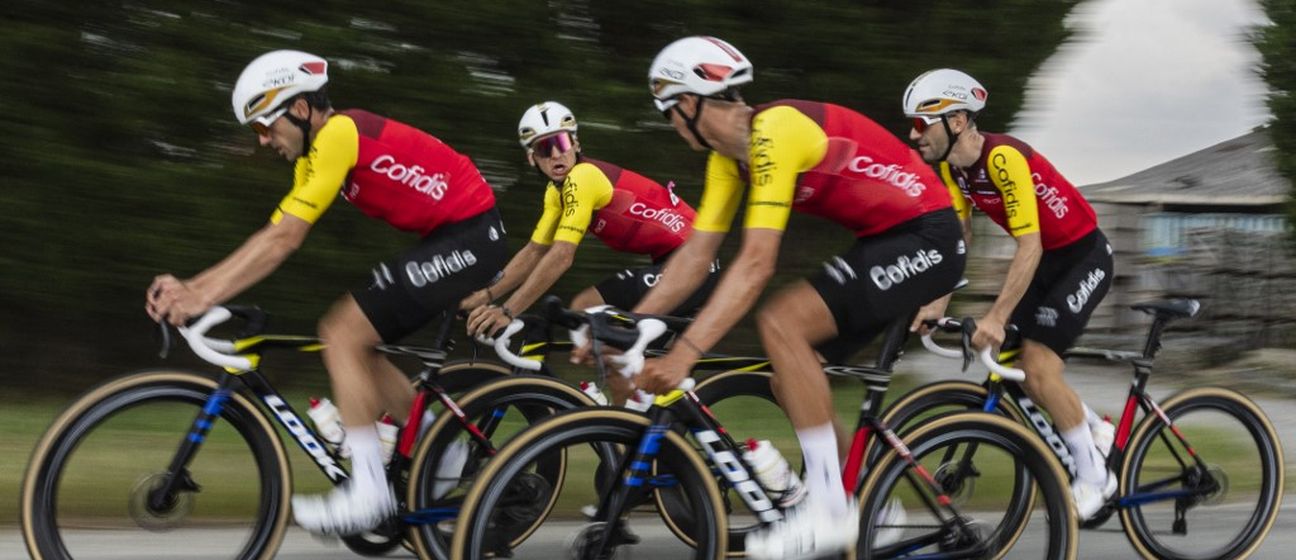 Momčad Cofidisa na Toure de Franceu