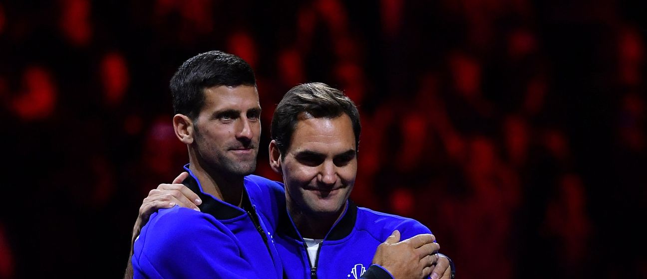 Novak Đoković i Roger Federer
