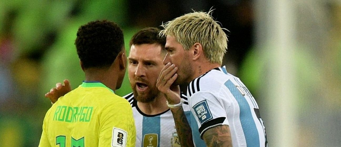 Rodrygo, Messi i De Paul