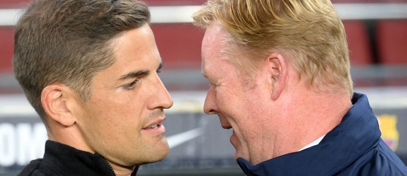 Robert Moreno i Ronald Koeman