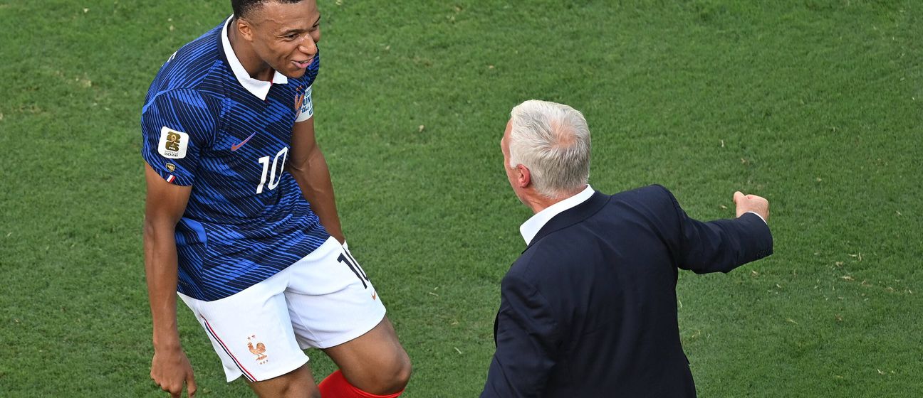 Mbappe i Deschamps