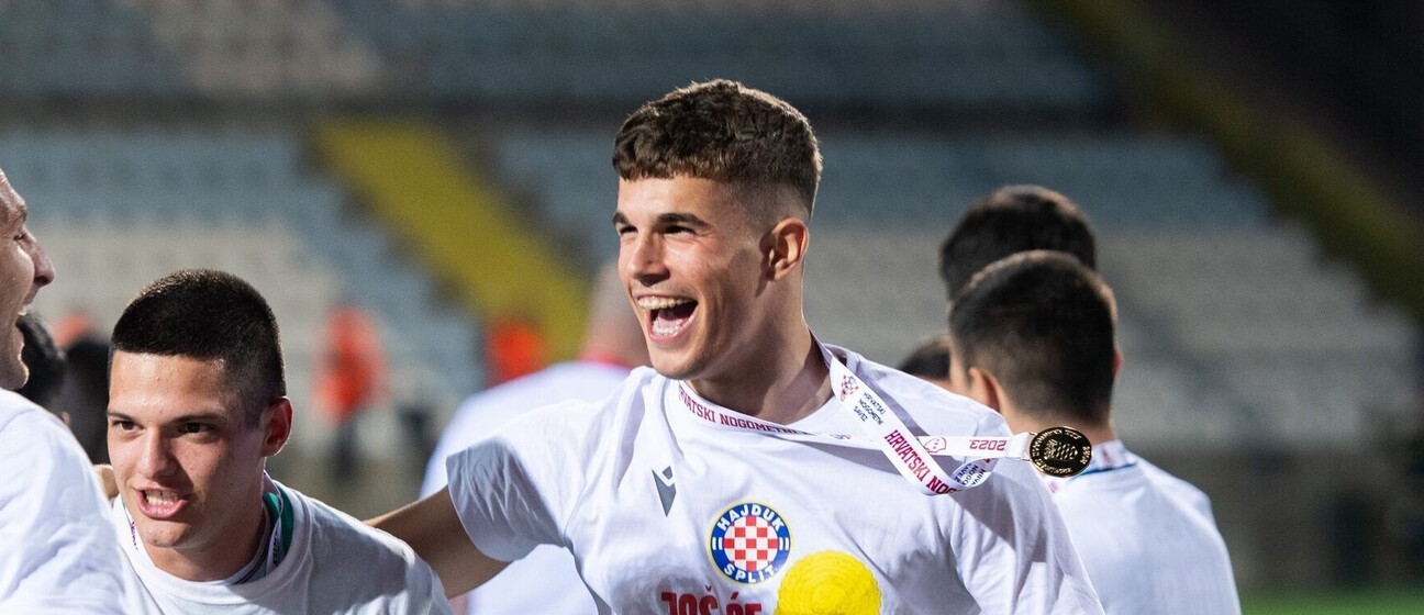 Luka Vušković u dresu Hajduka