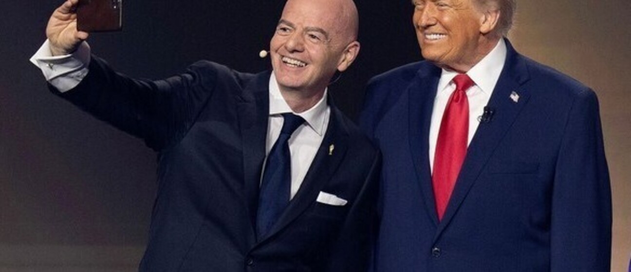Infantino i Trump