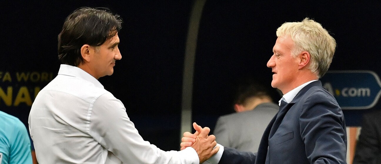 Zlatko Dalić i Didier Deschamps
