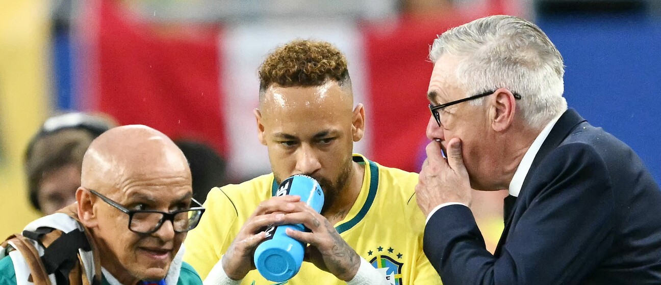 Neymar i Carlo Ancelotti