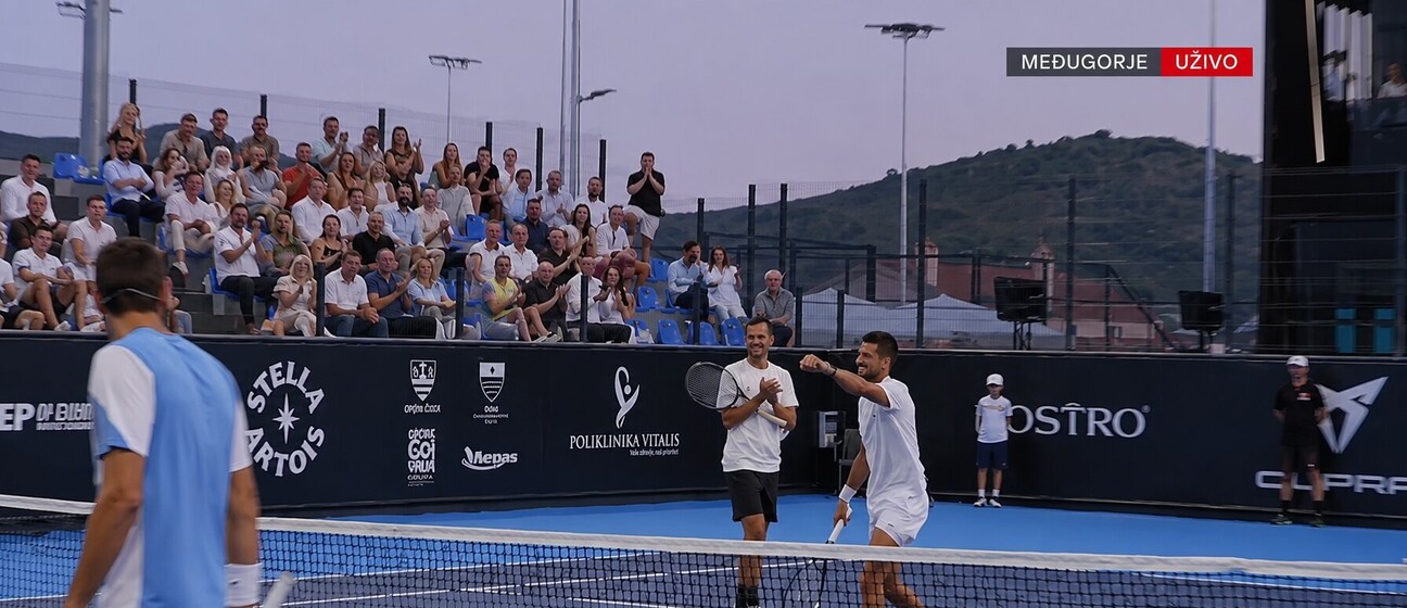 Novak Đoković i Mate Pavić