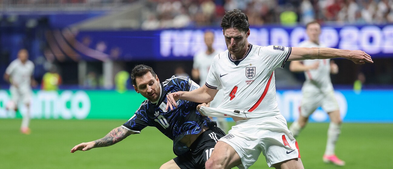 Lionel Messi i Declan Rice