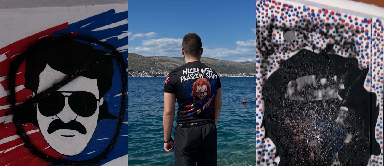 Uništeni grafiti Torcide