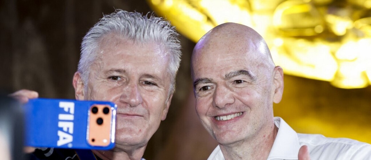 Davor Šuker i Gianni Infantino