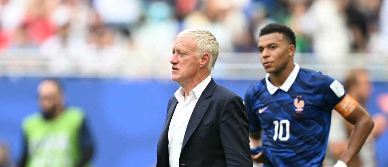 Didier Deschamps i Kylian Mbappe