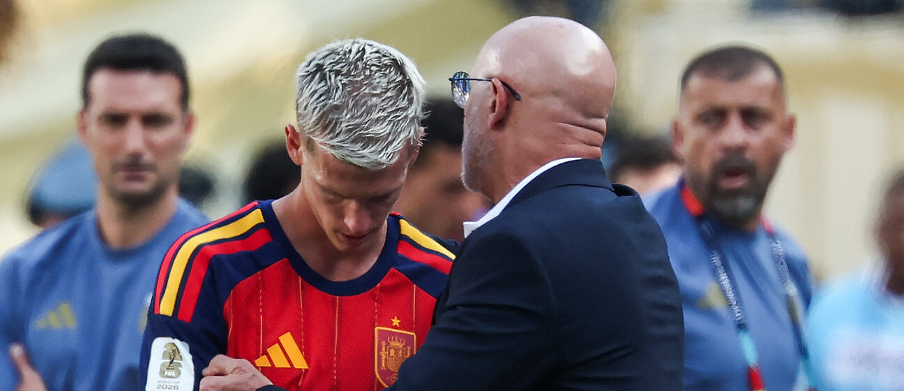 Dani Olmo i Luis De La Fuente