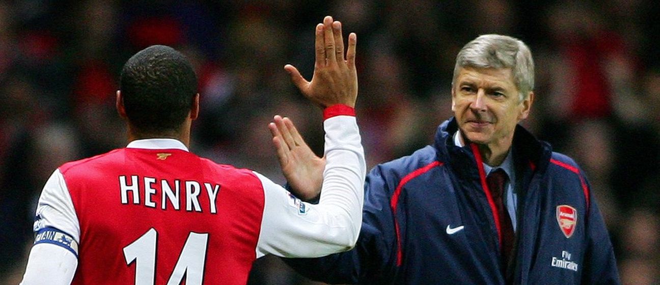 Thierry Henry i Arsene Wenger