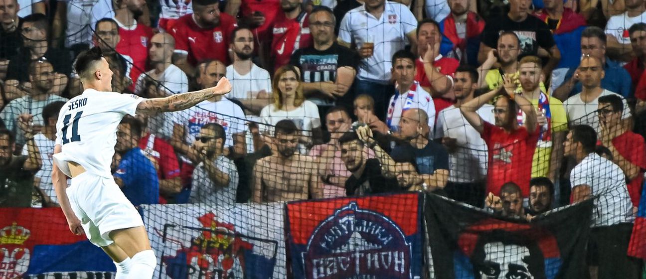 Benjamin Šeško zabio gol Srbiji