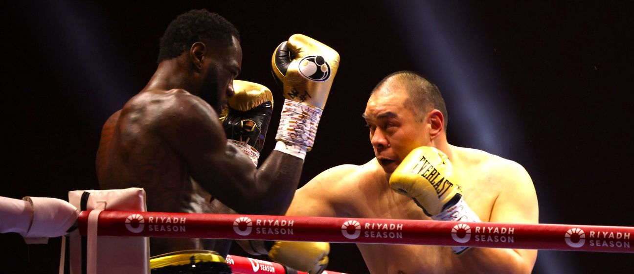 Deontay Wilder i Zhilei Zhang