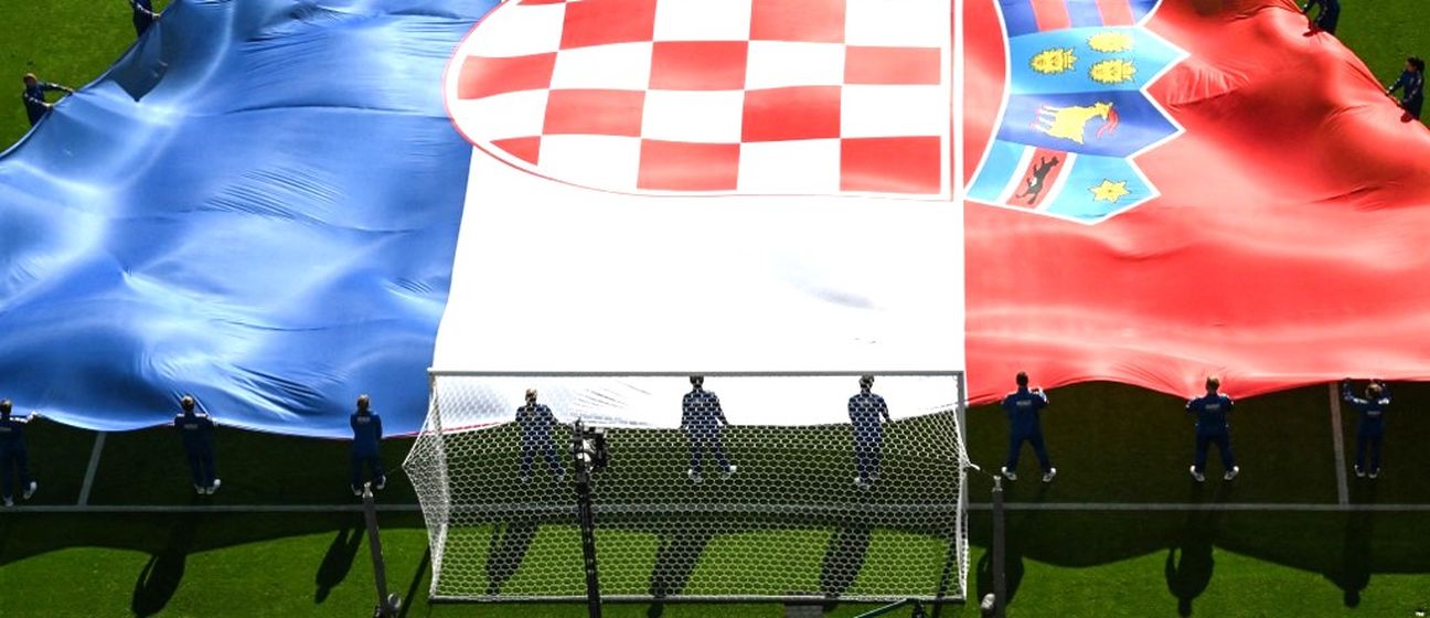 Hrvatska zastava na Euru