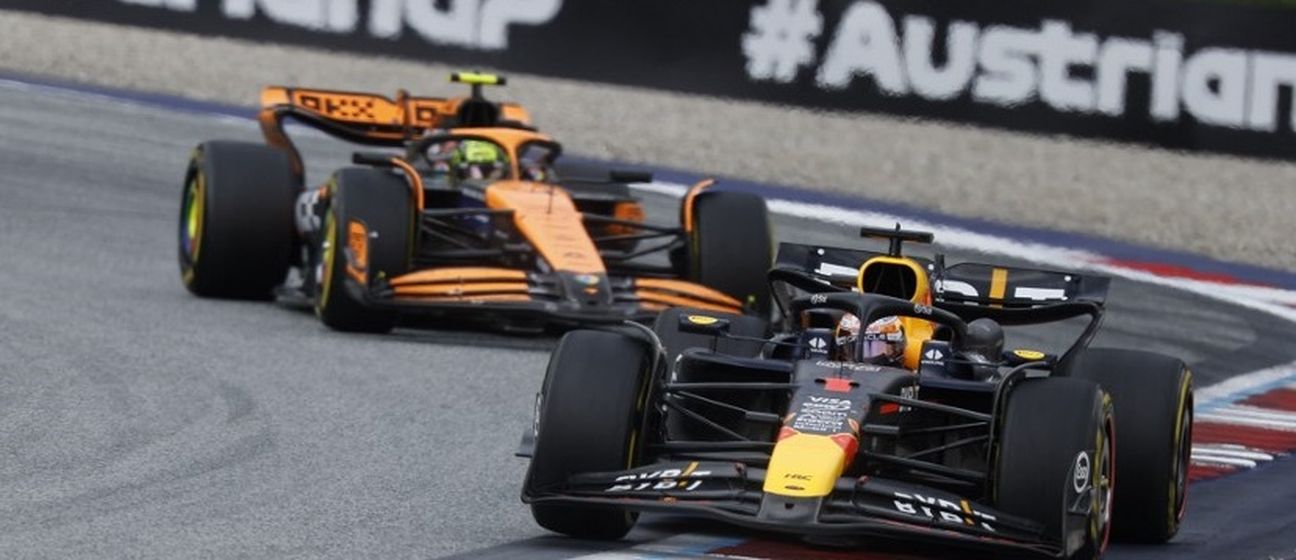 Verstappen i Norris