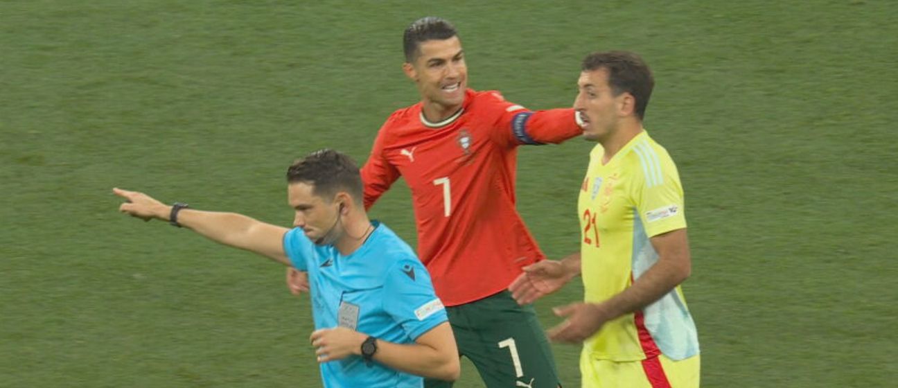 Cristiano Ronaldo i Mikel Oyarzabal